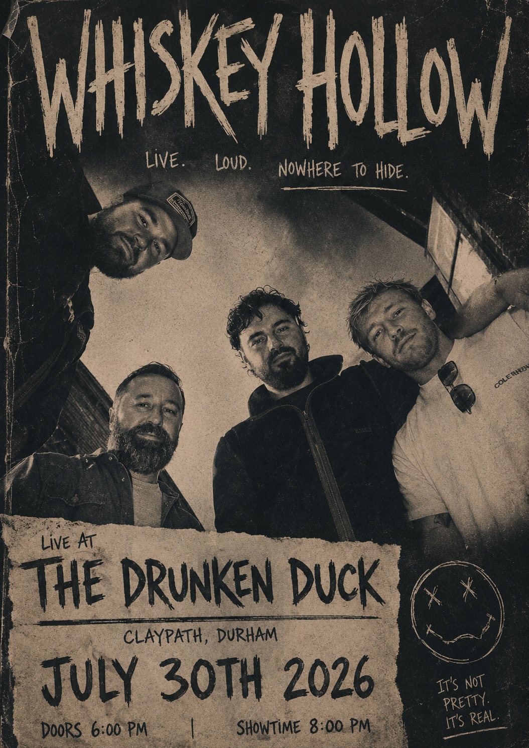 Whiskey Hollow live at The Drunken Duck poster